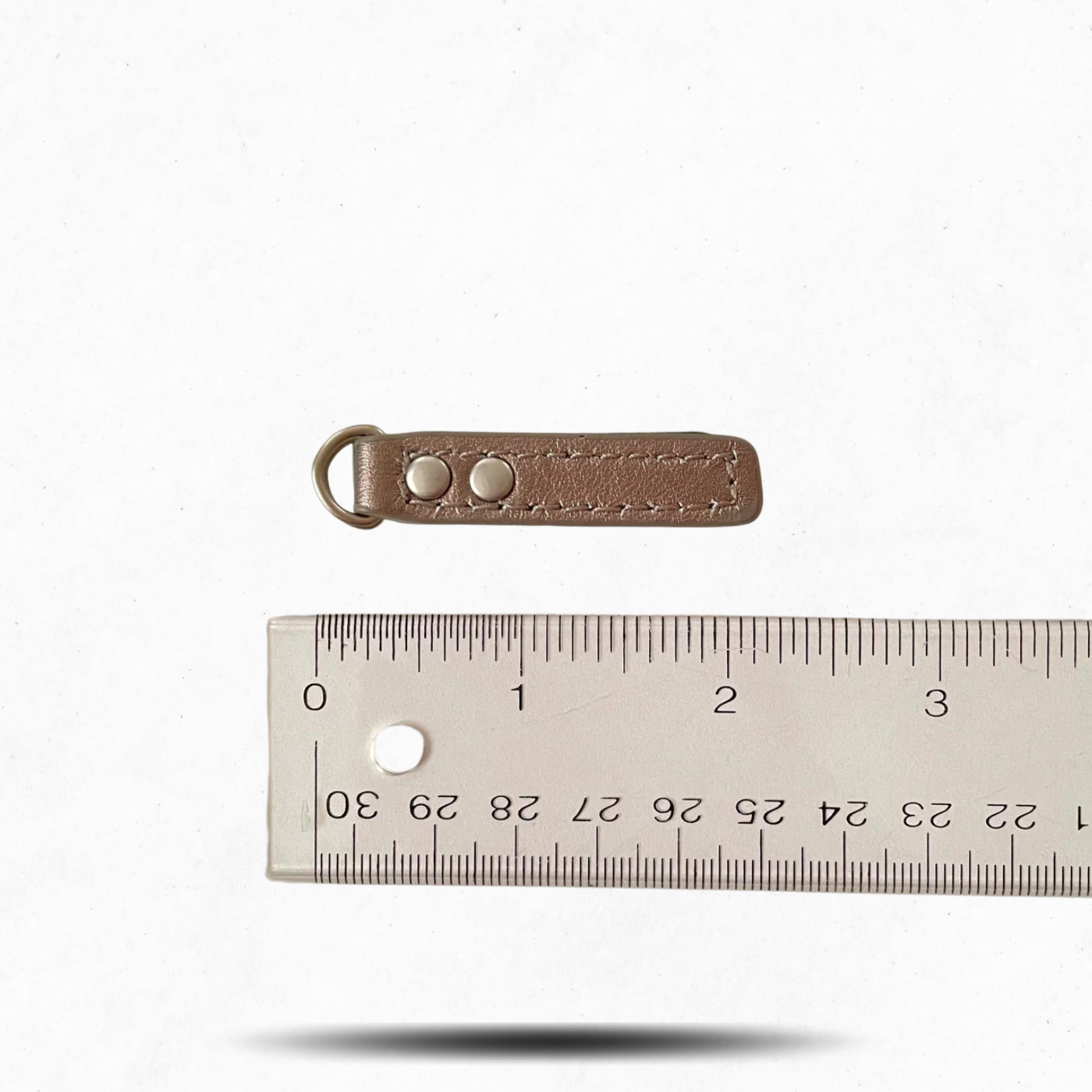Zipper Pull | Silver Champagne